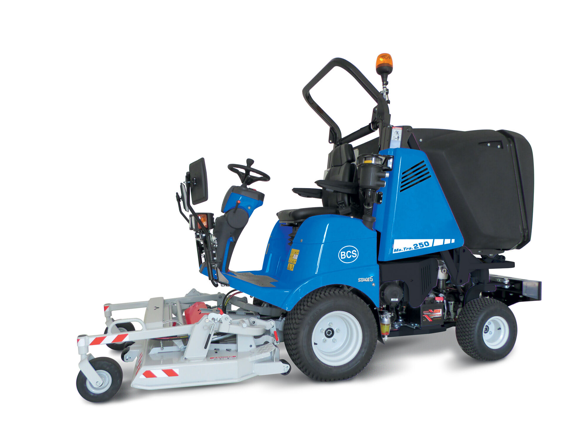 Ma.Tra. 250 Rasenmäher mit Sammelkorb + Kabine + Heizung