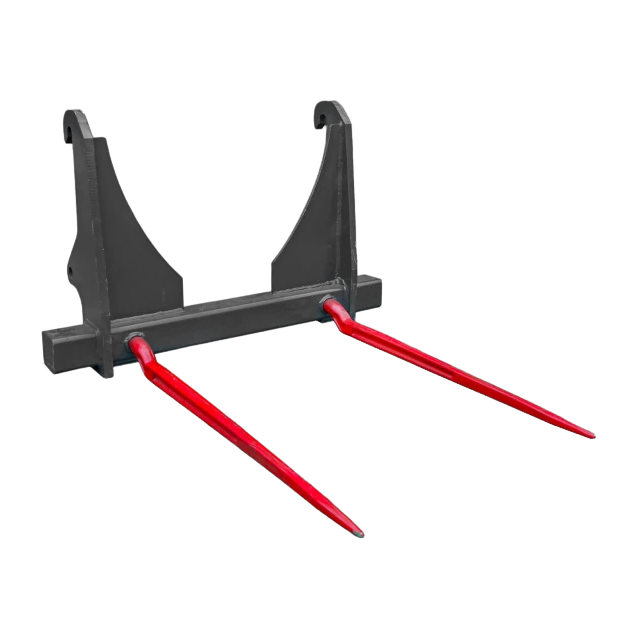 Ballenspieß für Hoflader Kolde HLE-800 (Euroaufnahme)