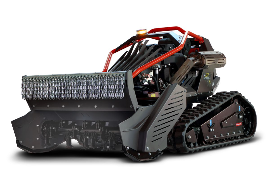 Herkules Hornet F27 Raupenschlegelmäher mit Fernsteuerung