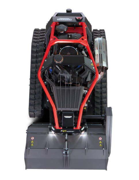 Herkules Hornet F27 Raupenschlegelmäher mit Fernsteuerung