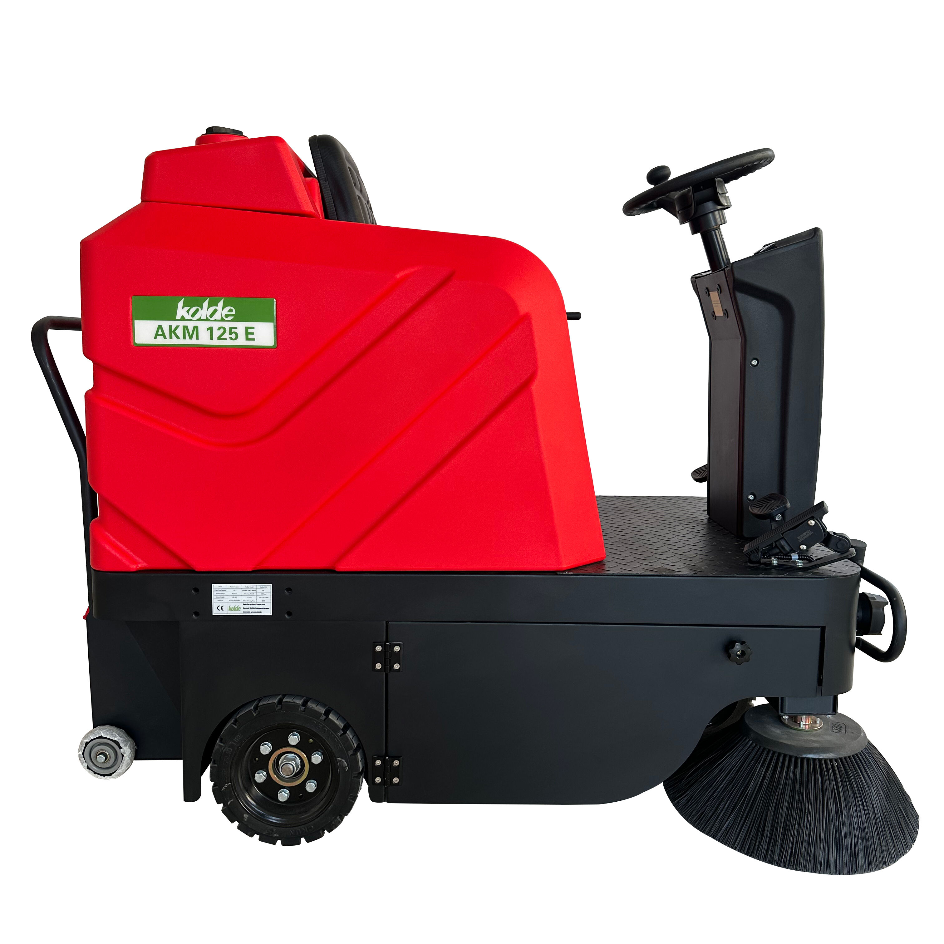 Kolde Aufsitz-Kehrmaschine AKM 125 E Kehrsaugmaschine
