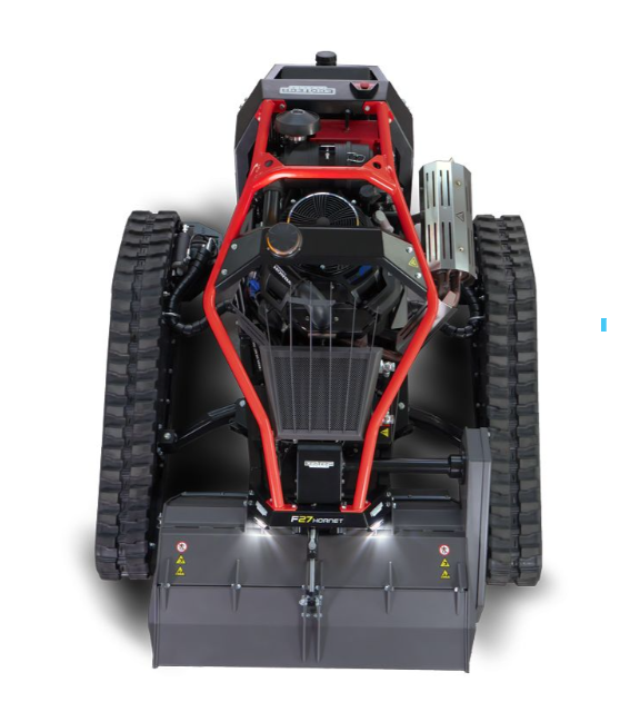 Herkules Hornet F27 Raupenschlegelmäher mit Fernsteuerung