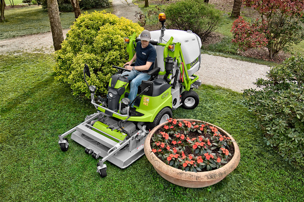 Grillo Frontmäher FD 13.09 4WD mit Kabine + Heizung + Klimaanlage