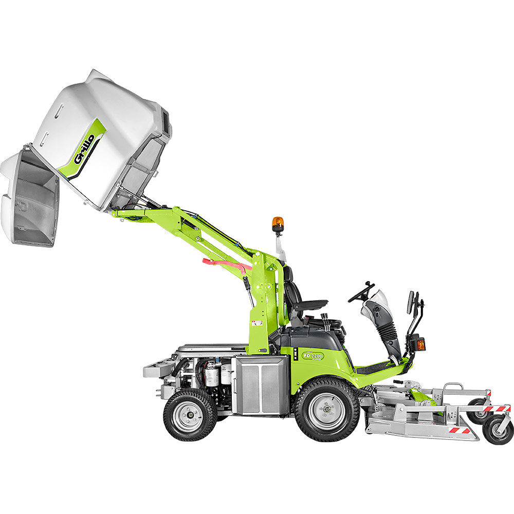 Grillo Frontmäher FD 2200 4WD Stage 5 mit Kabine + Heizung