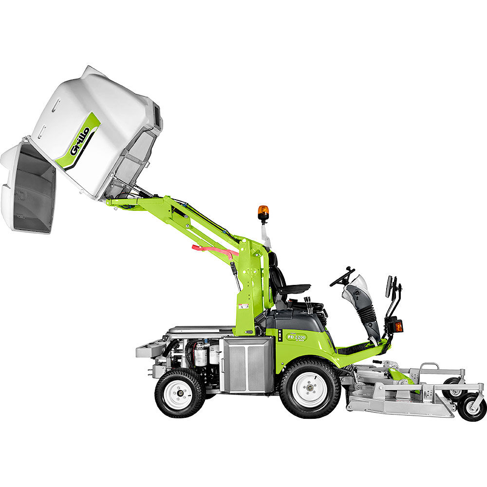 Grillo Frontmäher FD 2200 4WD Stage 5 mit Kabine + Heizung + Klimaanlage