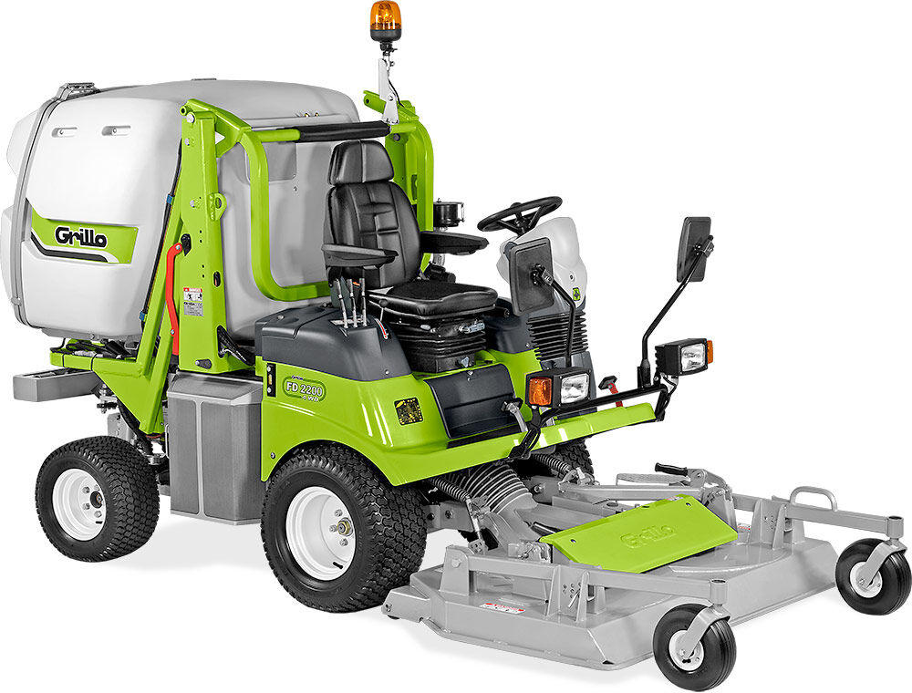 Grillo Frontmäher FD 2200 4WD Stage 5 mit Kabine + Heizung