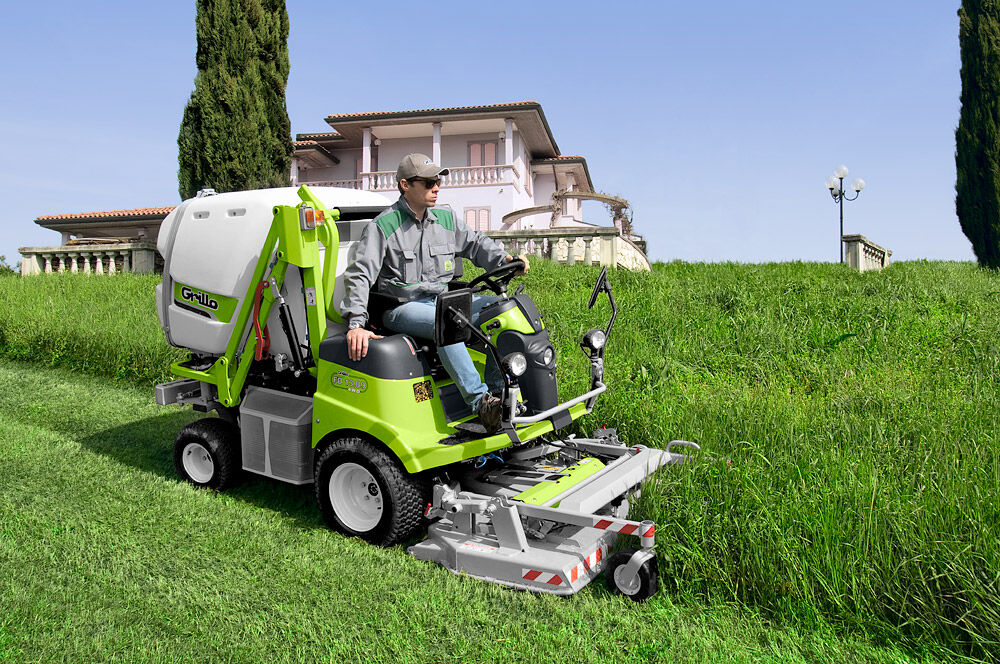 Grillo Frontmäher FD 13.09 4WD mit Kabine + Heizung + Klimaanlage